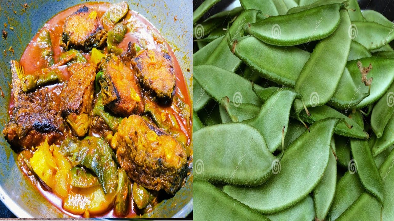সিম এভাবে বানালে যে খায় না সেও খেয়ে নেবে sim diye macher jhol recipe ♥️♥️♥️