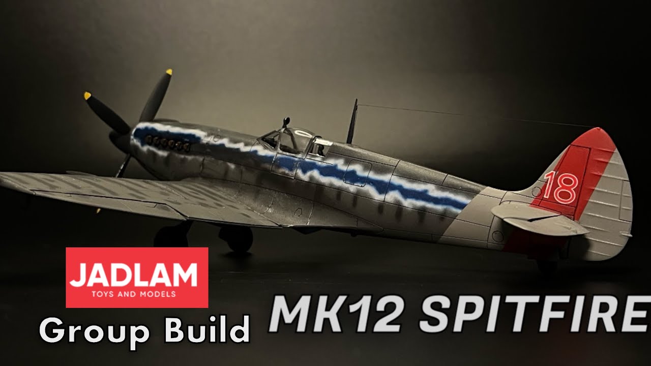 Airfix 1/48 Spitfire Mk12 Jadlam Group Build
