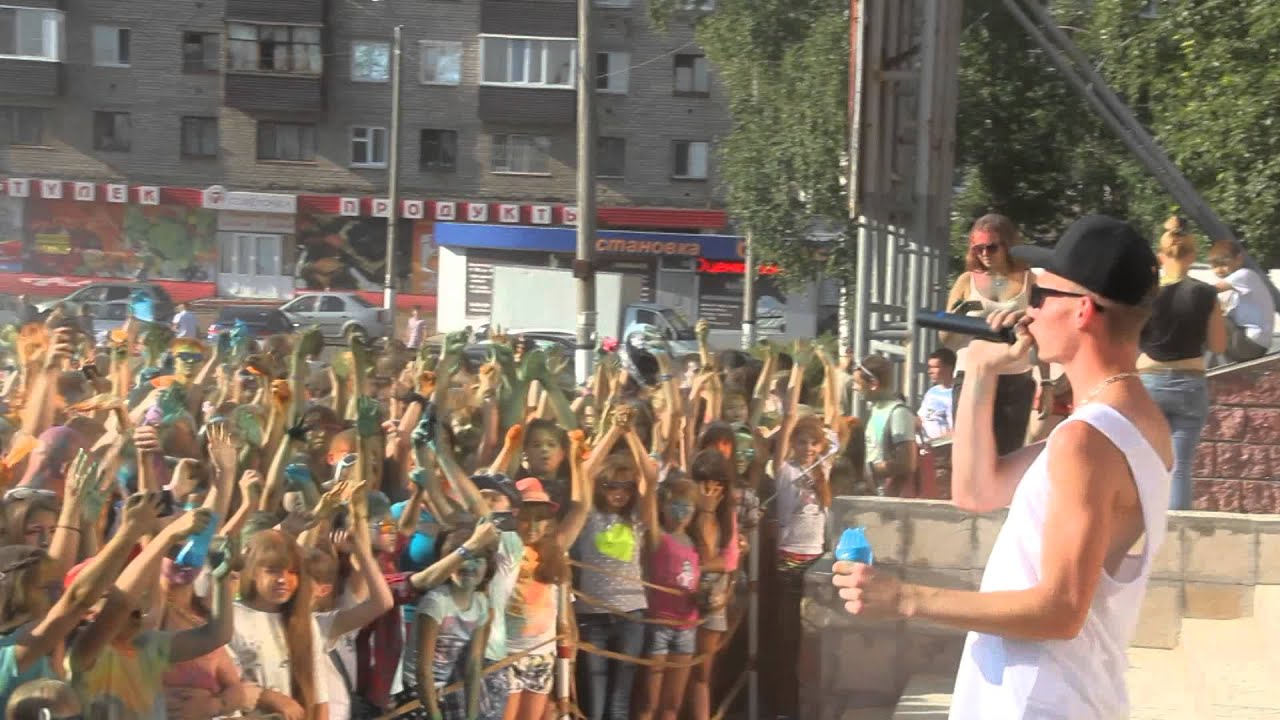 U news. Фестиваль красок в г. Салавате.