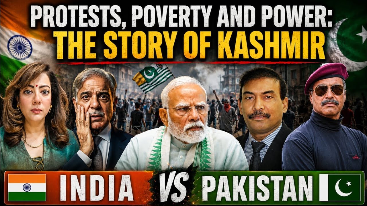 #ArzooKazmi Protests, Poverty And Power: The Story Of POK  #Kashmir #India #Pakistan 