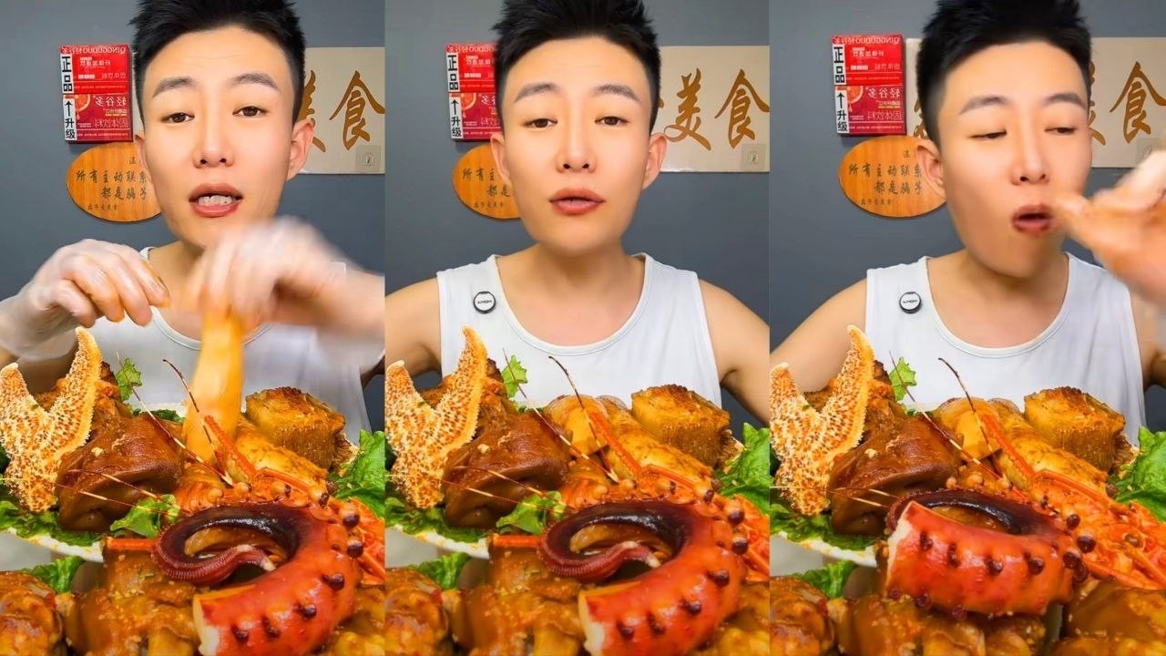 Seafood Mukbang Extreme 🔥 Huge Octopus Tentacles & Lobster Eating Show