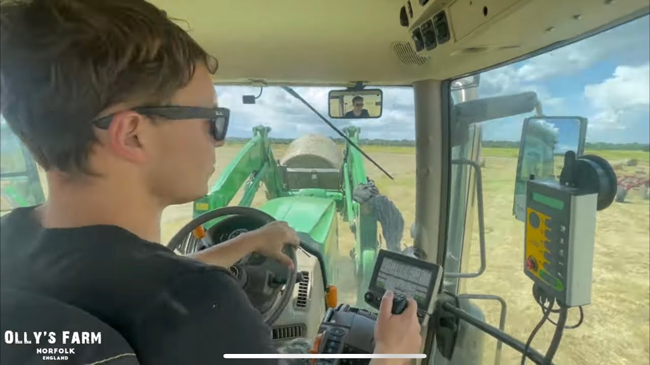 Bales, Balers, New Mower Setup And A Mystery Tractor! Olly's Farm weekly ep08