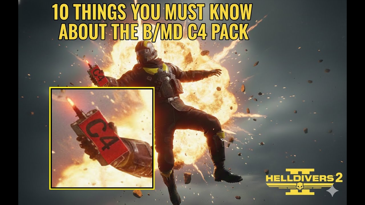 10 Essential Tips for the C4 Pack #helldivers2