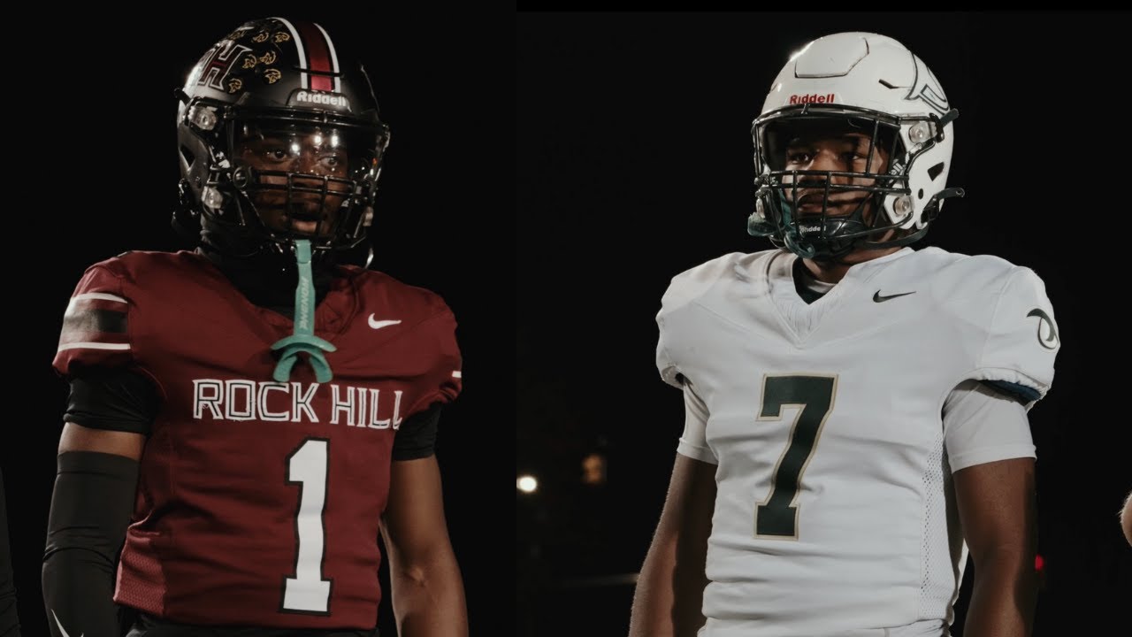 HARD Hitting PLAYOFF GAME! : Rock Hill vs River Bluff : SC 5A Playoffs