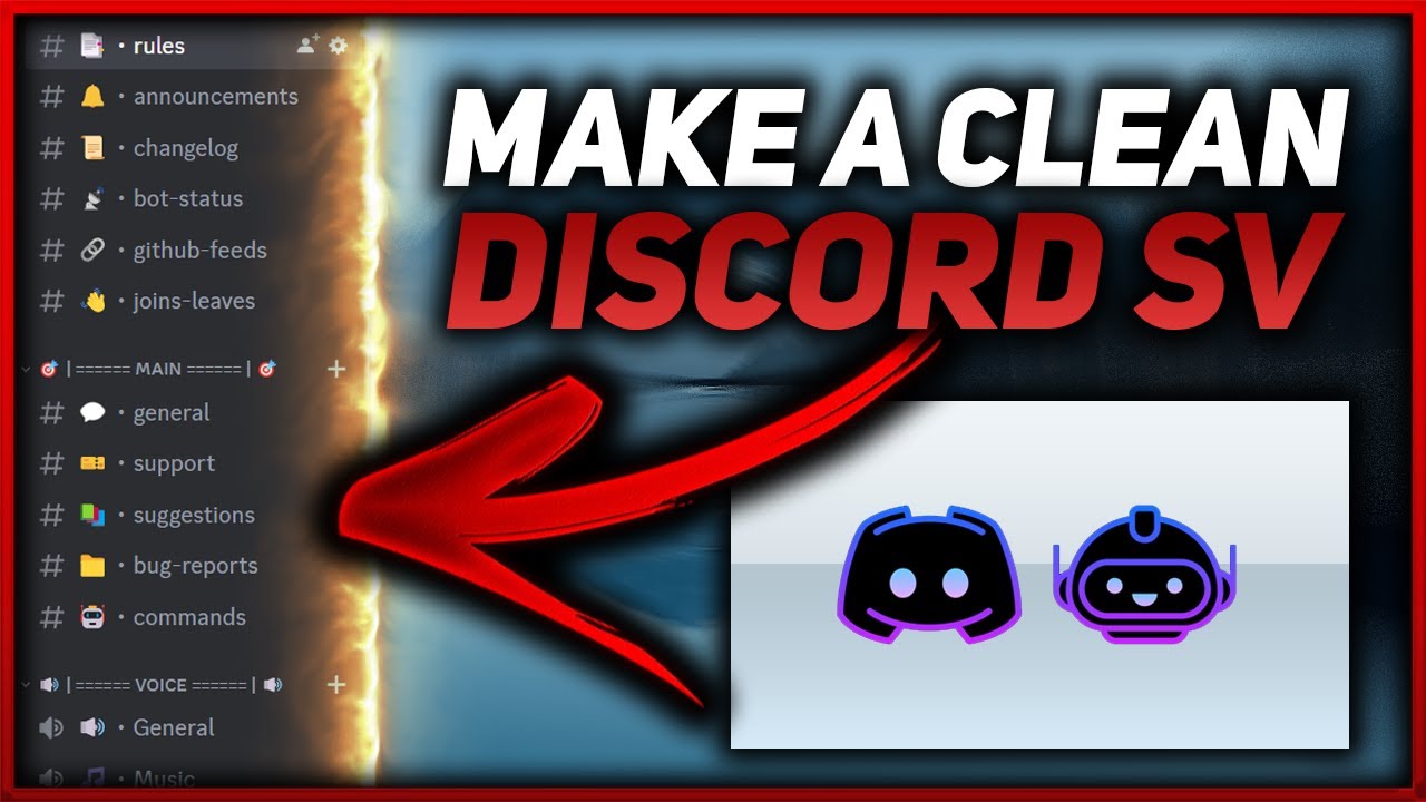 How To Make a CLEAN Discord Server