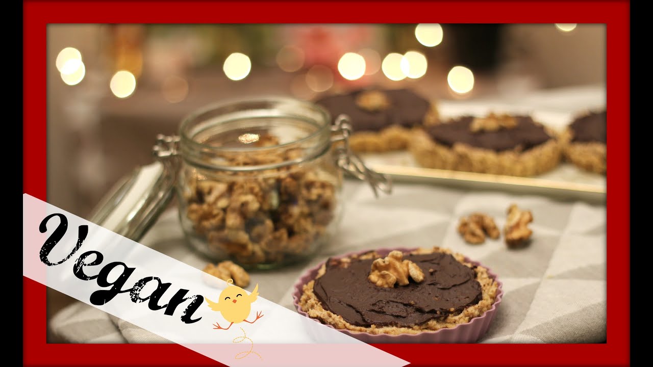 Walnuss Tartelettes vegan & RAW | #yummypilgrim