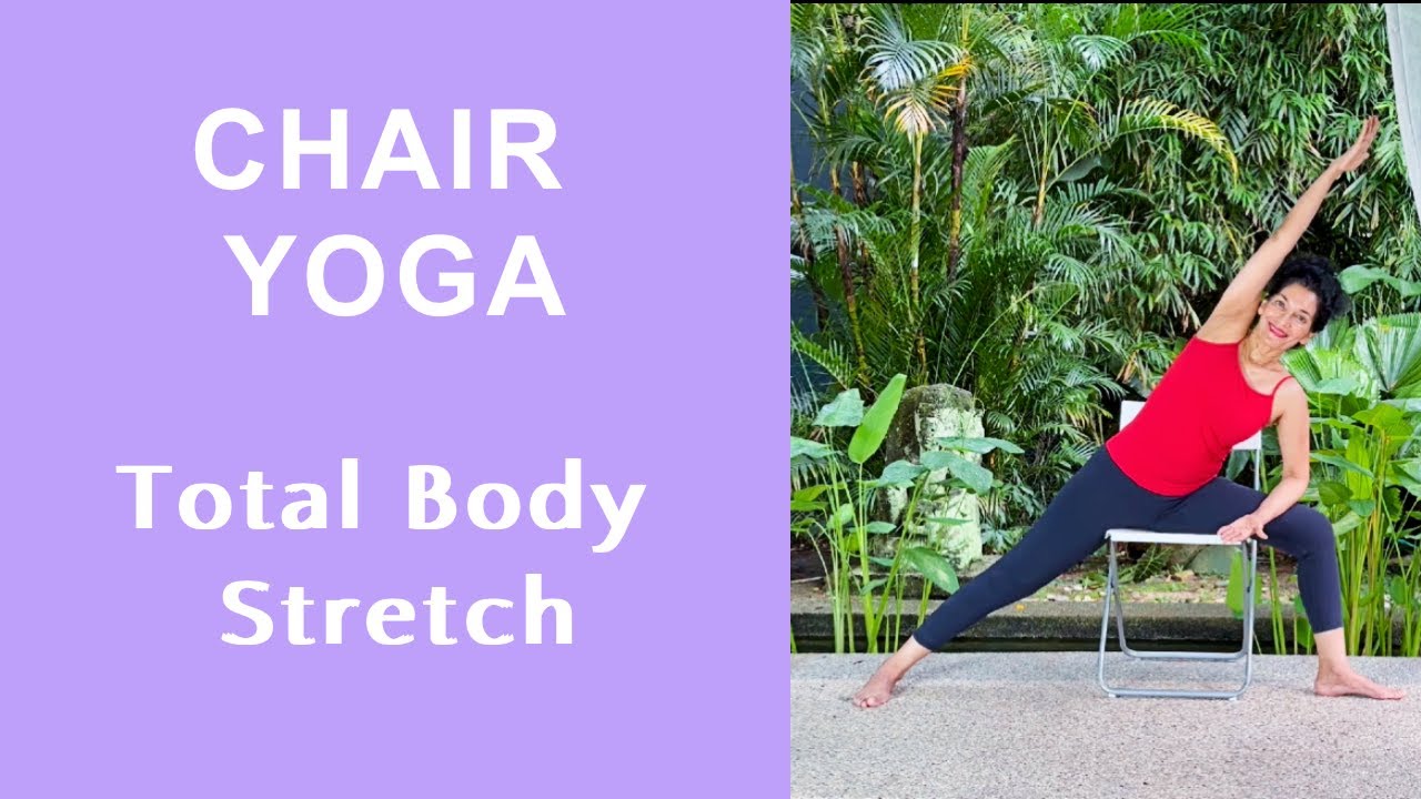Chair Yoga Total Body Stretch - Gentle Seated Stretch - Target Yoga