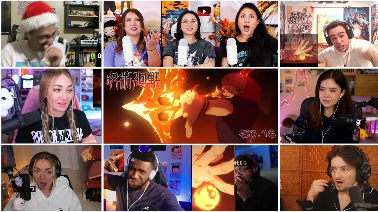 Sukuna vs Jogo! Reaction Mashup! Jujutsu kaisen S2 EP.16