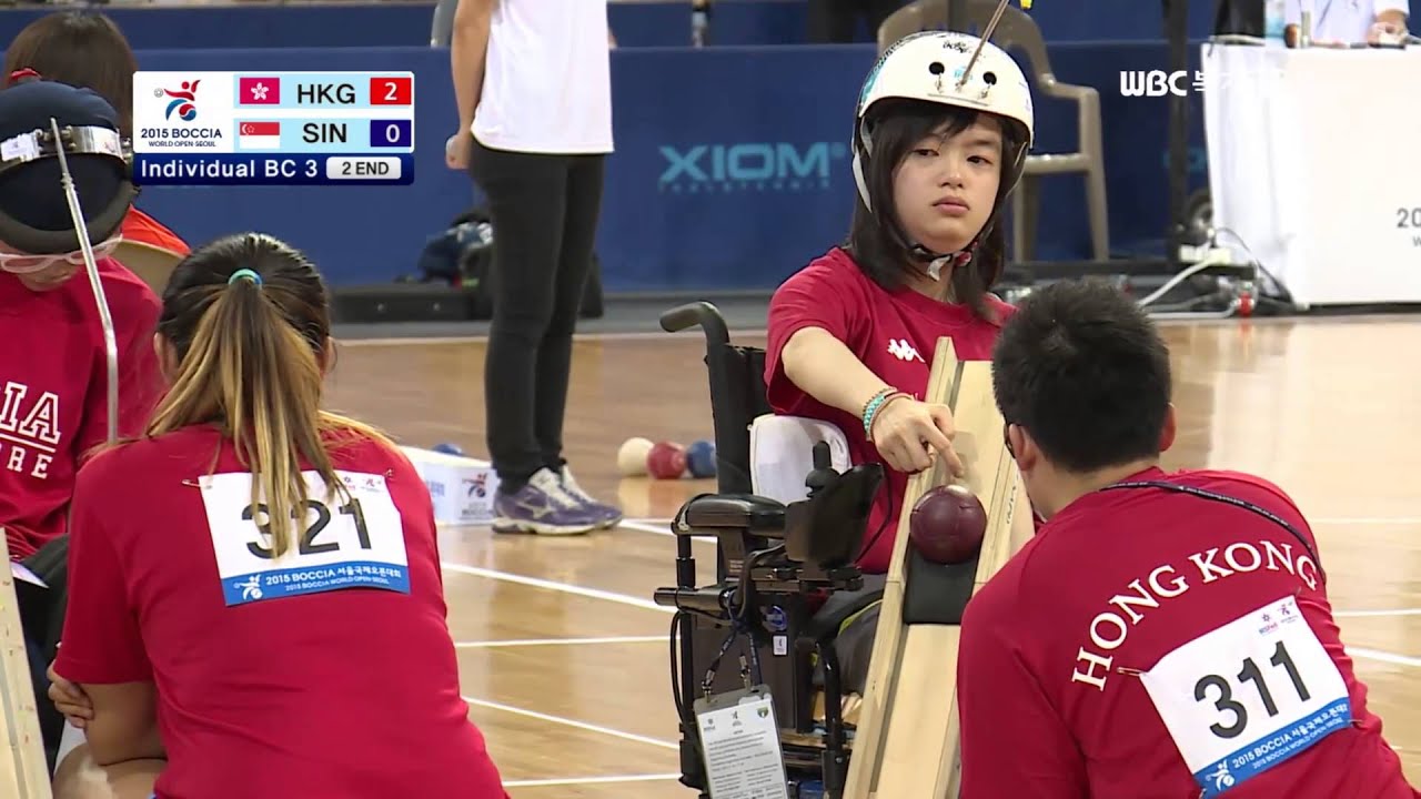 2015 BOCCIA DAY 3 (Individual BC 3 SIN vs HKG)