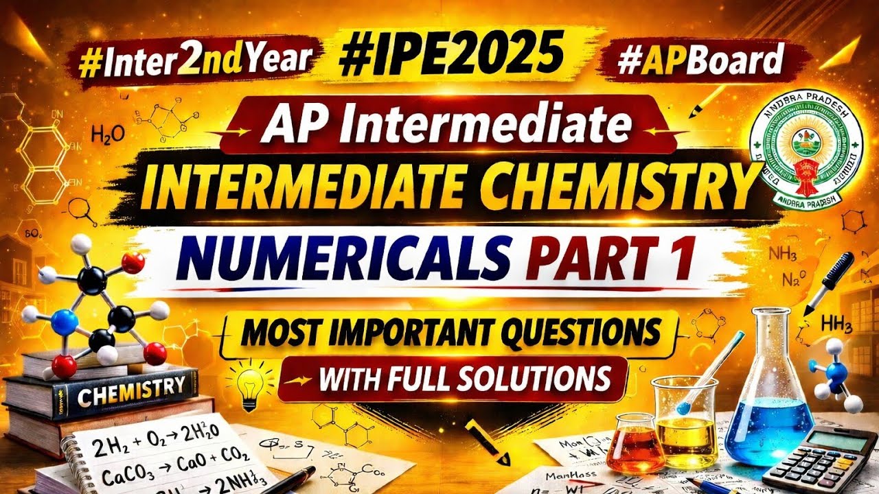 2nd years ipe chemistry problem no :2