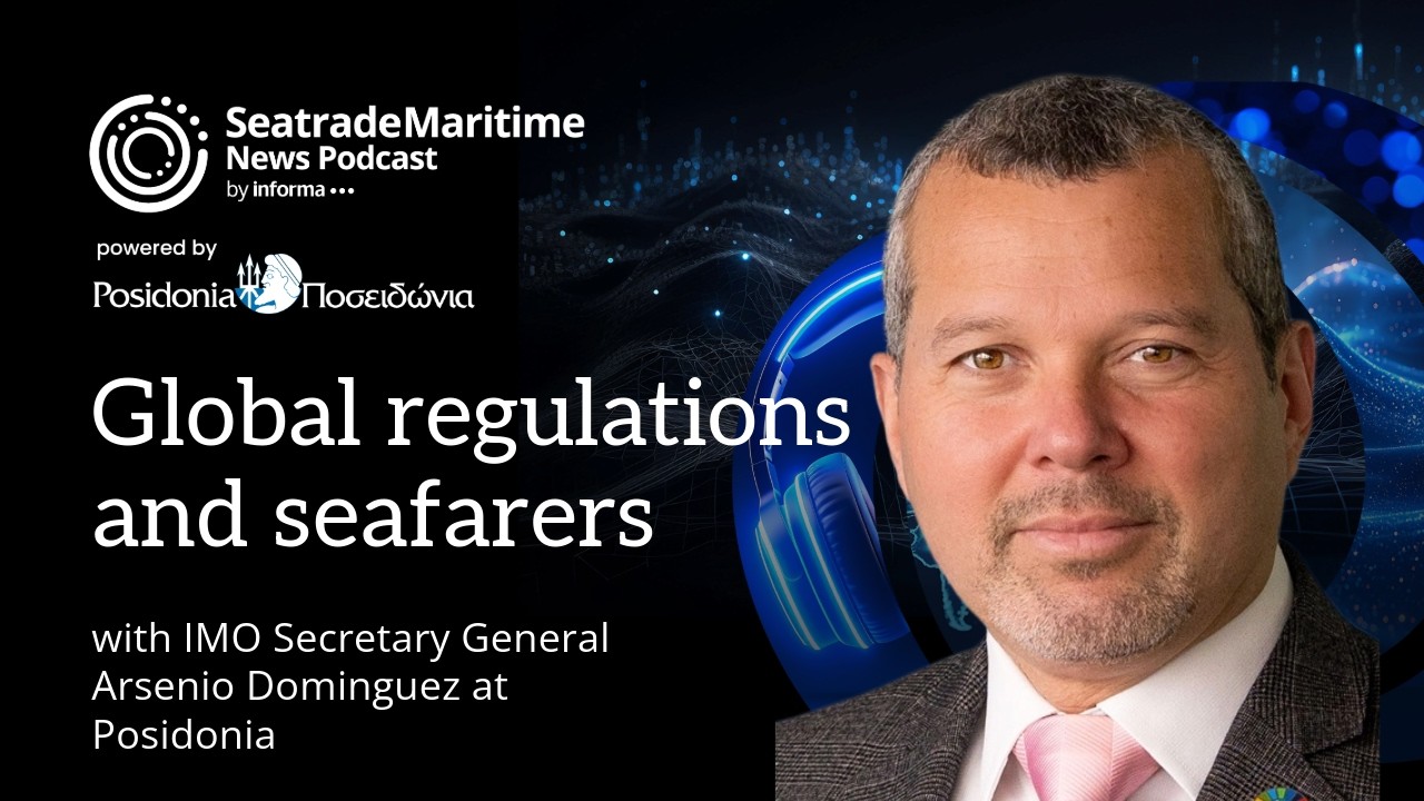 Global regulations and seafarers with IMO Secretary-General Arsenio Dominguez