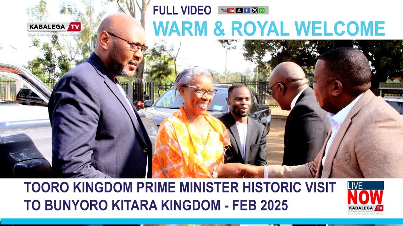 Video: Tooro Kingdom Prime Minister Owek. Rwomiire Calvin  Akiiki Visit Bunyoro Kitara Kingdom