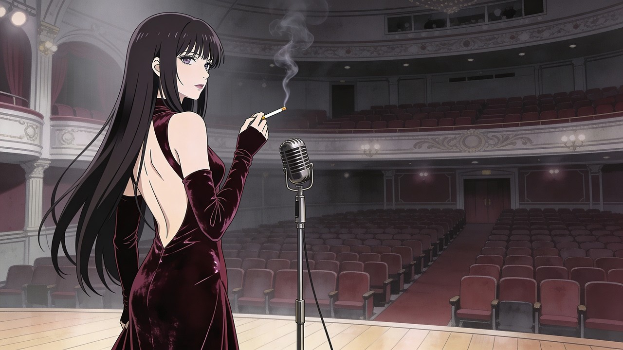 「Abandoned Theatre」 1930s Jazz & Ghibli Animation