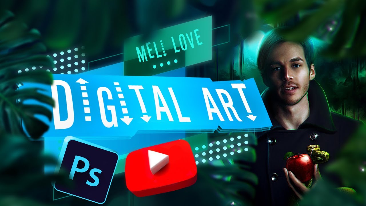 Digital art | Speed Art (#Photoshop) Chris Wood