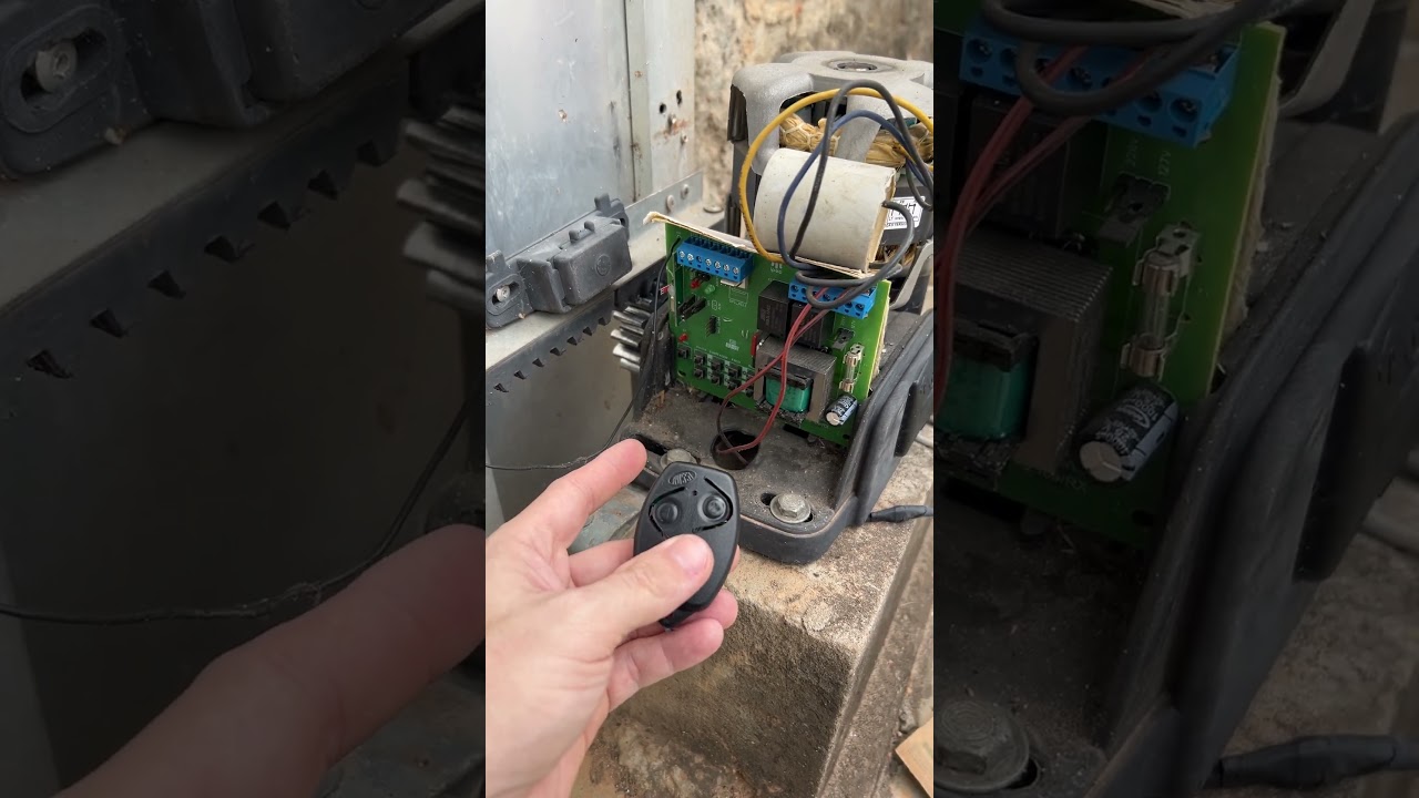 Como configurar controle de port&atilde;o eletr&ocirc;nico Rossi nano 36 turbo