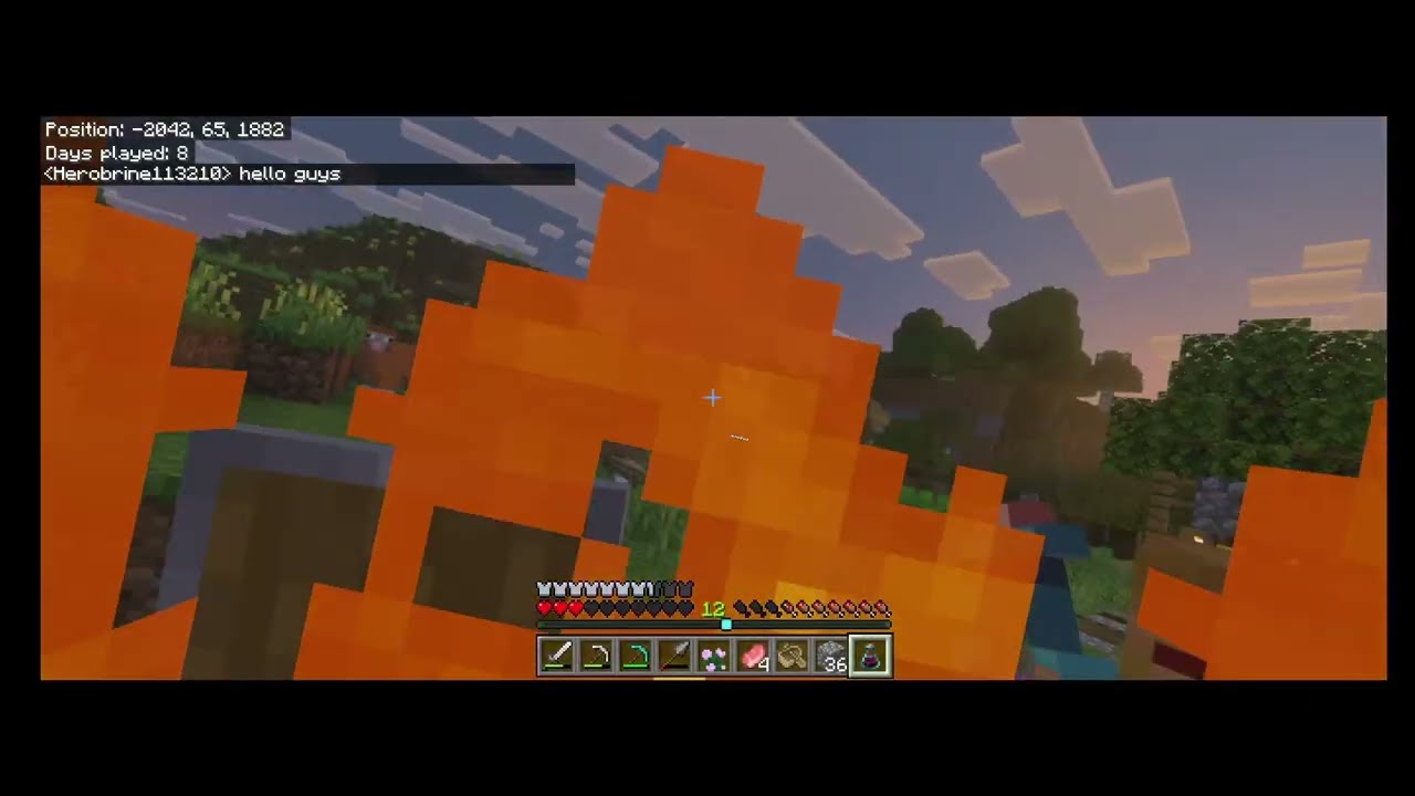 Village was raided and we tried to save it but.. | Minecraft Ep 5