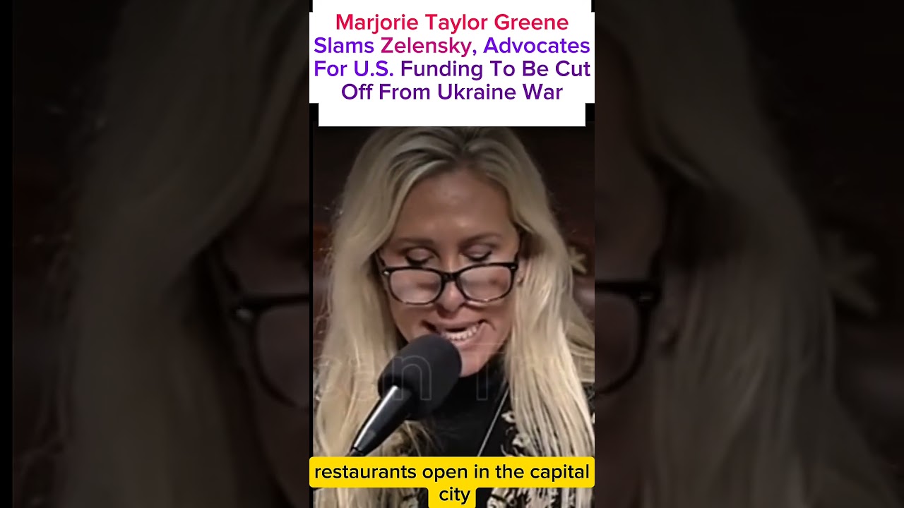 💥 EXPOSED! Truth Behind $175 Billion to Ukraine, Marjorie Taylor Greene Slams Zelensky
