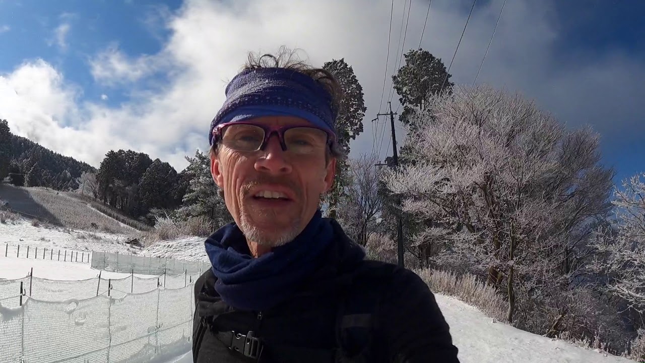 Snowy Mt.Hiei