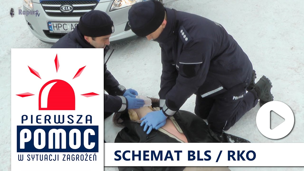 Pierwsza pomoc: Schemat BLS 