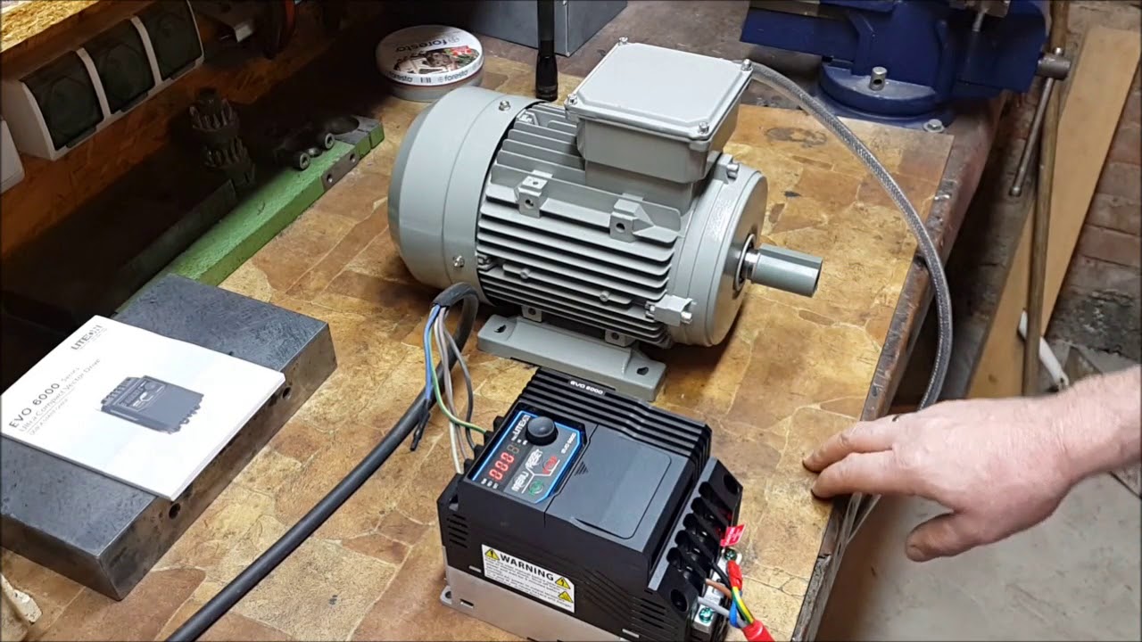 Falownik LiteOn EVO6000  -  pierwsze uruchomienie.