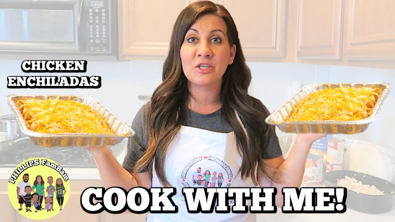 COOK WITH ME | TASTY CHICKEN ENCHILADA RECIPE | COLLAB with MOFFAT'S IN THE MAKING | PHILLIPS FamBam