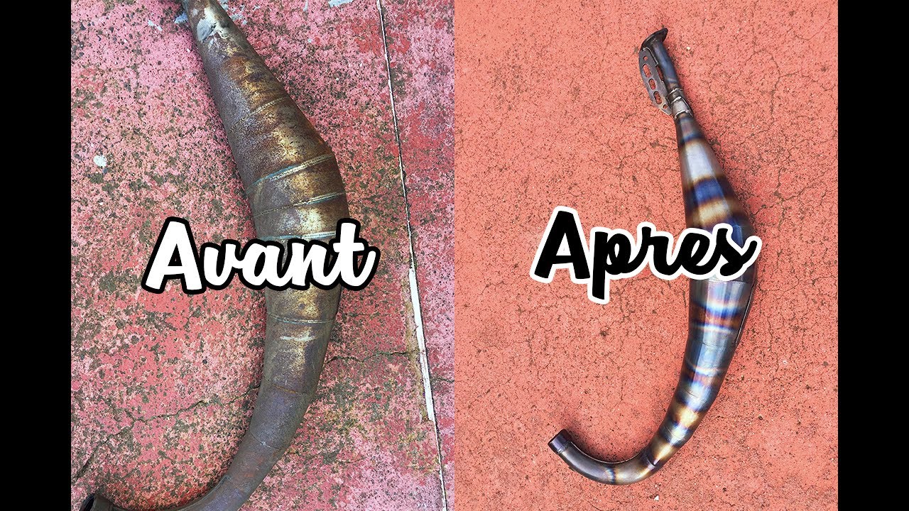 RESTAURATION D'UN POT D'ECHAPPEMENT (HD)