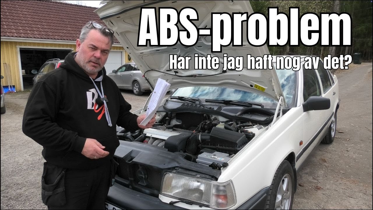 Lampan för ABS lyser. Vad kan ha hänt under vintervilan?