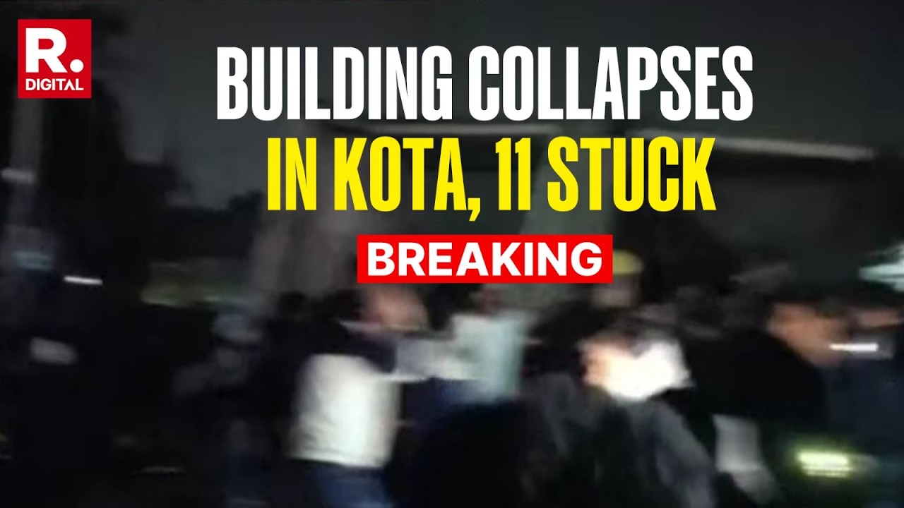 Breaking News: 11 Stuck After Building Collapse in Rajasthan’s Kota