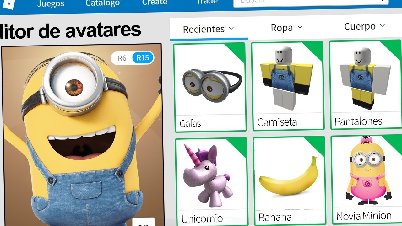 Creamos el PERFIL de los MINIONS en ROBLOX !! | Rovi23 Roblox