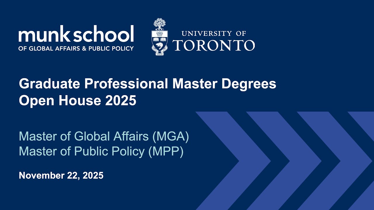 Graduate Professional Master Degrees Open House 2025
