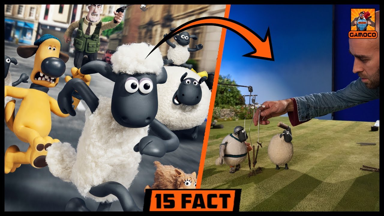 15 Awesome Shaun The Sheep Series Facts | How Shaun The Sheep Gets Made ? | @GamocoHindi