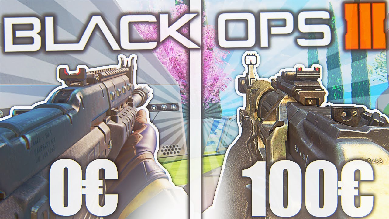 KN-44 (0 €) vs AN-94 (100 €) sur BLACK OPS 3! LA NOUVELLE ARME DLC CHEATE DE BO3!(KVK 99M ARME DLC)