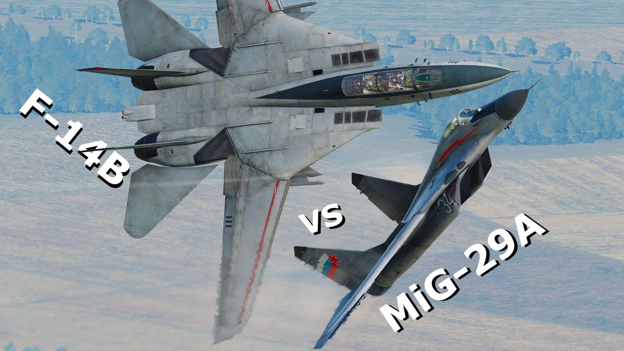 Wirtualna Szkoła Orląt: Dogfight #1 - F-14 Tomcat vs MiG-29 Fulcrum