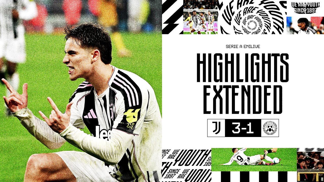 EXTENDED HIGHLIGHTS | Juventus 3-1 Udinese | Matchday 9