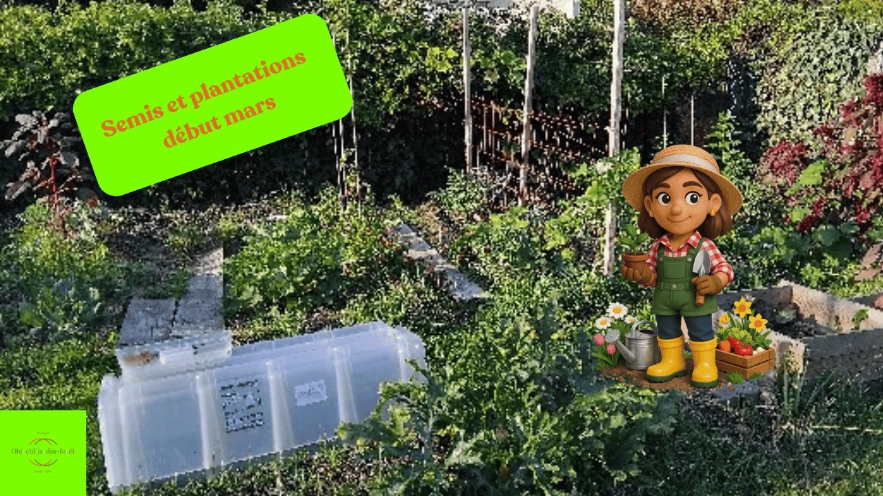  Episode 1 Activités  au jardin début mars 2026
