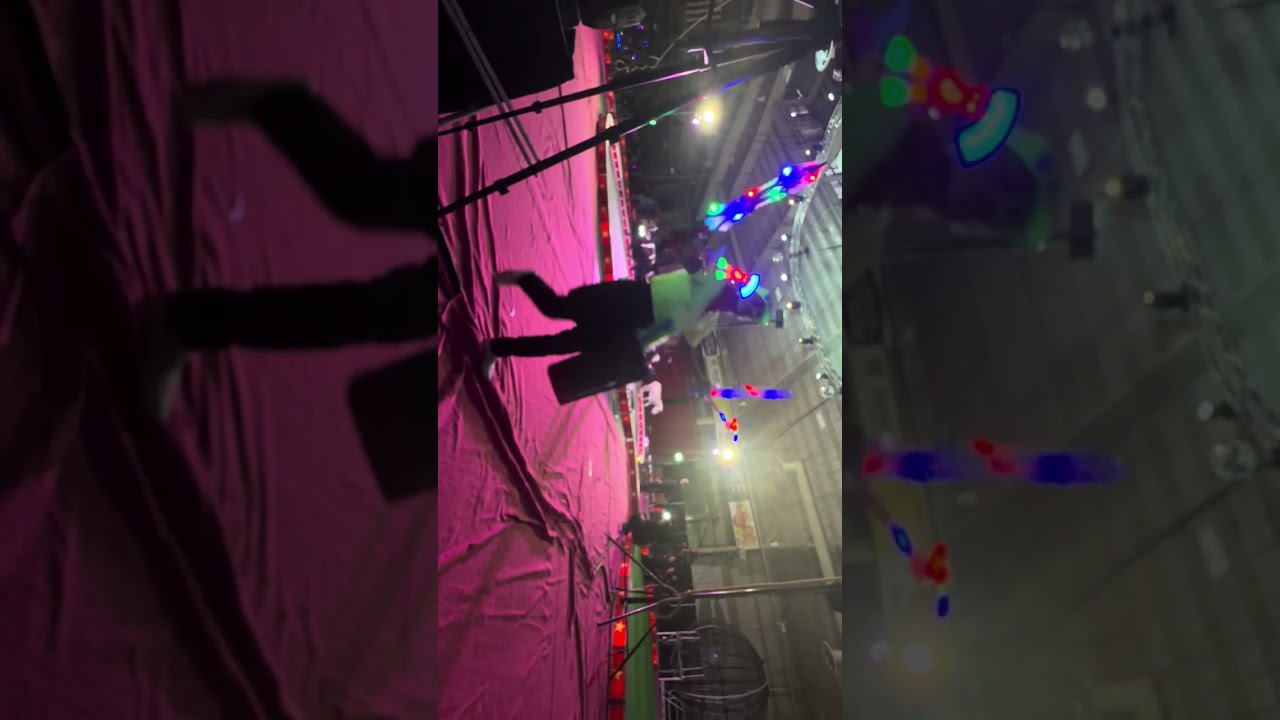 At the glow circus