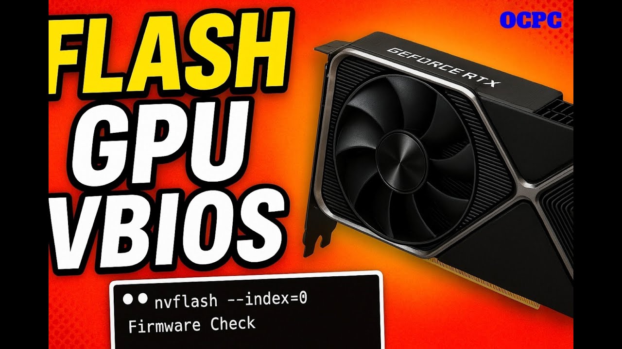 Упрощенная перепрошивка BIOS графического процессора