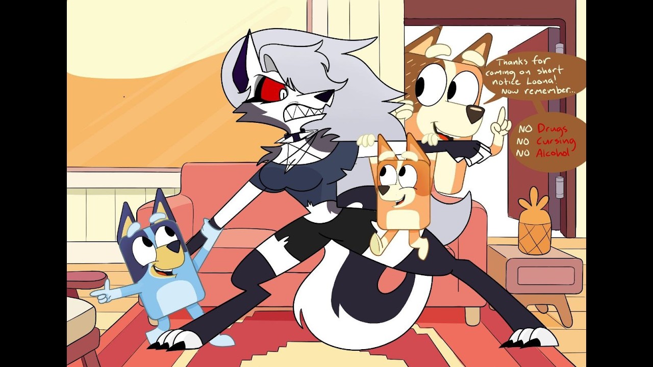 Bluey x Helluva Boss | Crossover Comic Dub | by StarPaint93