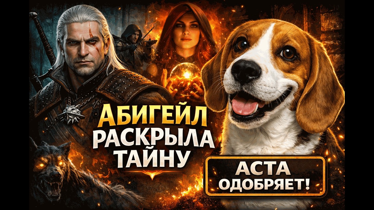 Опять умер по-глупому… и Абигейл всё рассказала #ведьмак1 #прохождение #geralt