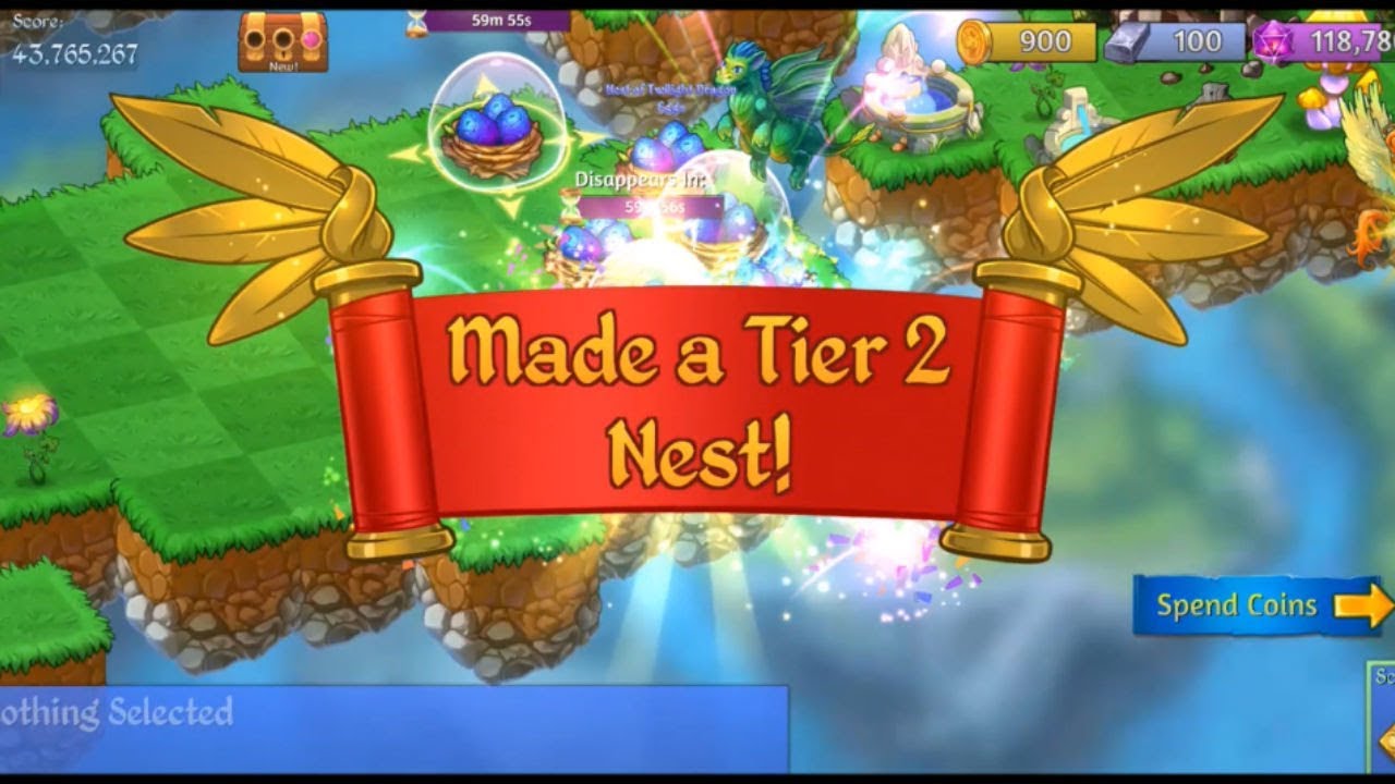 Creating Tier 2 Eggs + Dragons [Gaining 20,000+ Dragon Power] | Merge Dragons