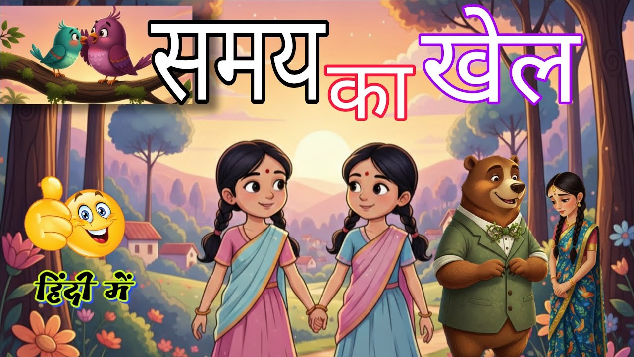 दो बहनों की किस्मत🌞 | समय का खेल | Emotional Hindi Kahani | Moral Story #moralstories #hindikahanian