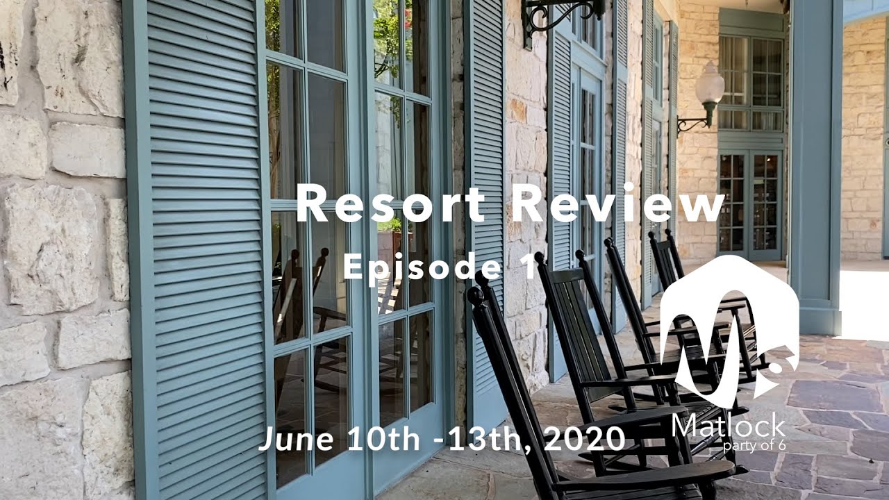 Resort Review- Episode 1- Hyatt Regency Hill Country Resort and Spa