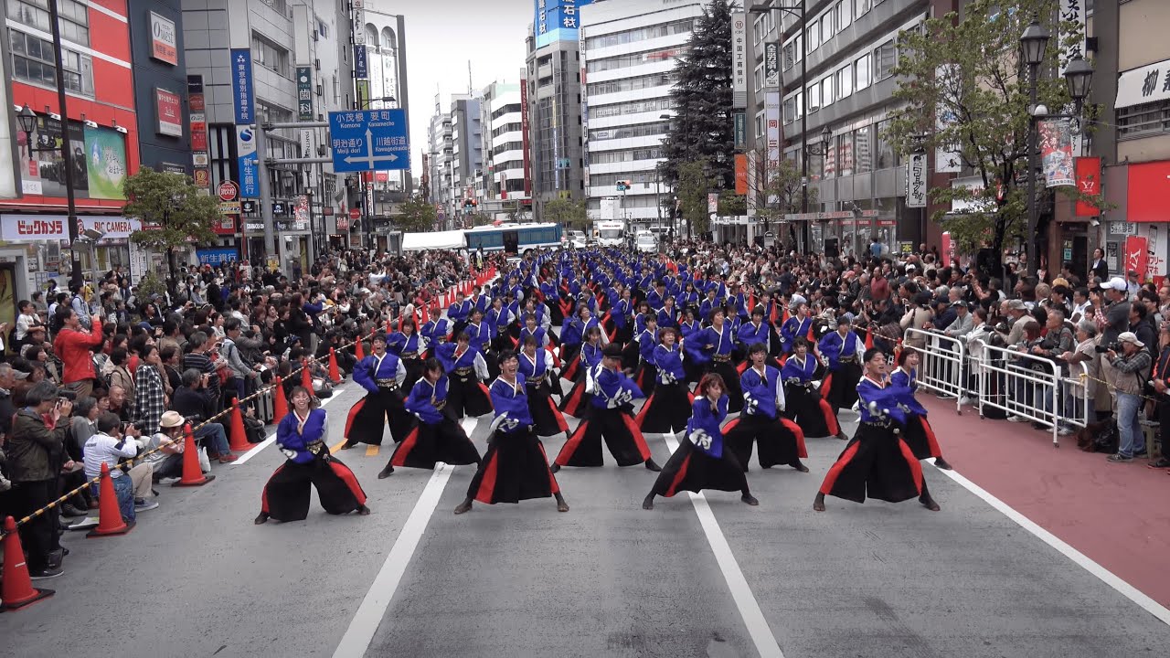【公式】踊り侍 17 零 -ZERO- （東京よさこい　池袋西口アゼリア通り会場 ）Odorisamurai 2017 "零-ZERO-" | Tokyo Yosakoi