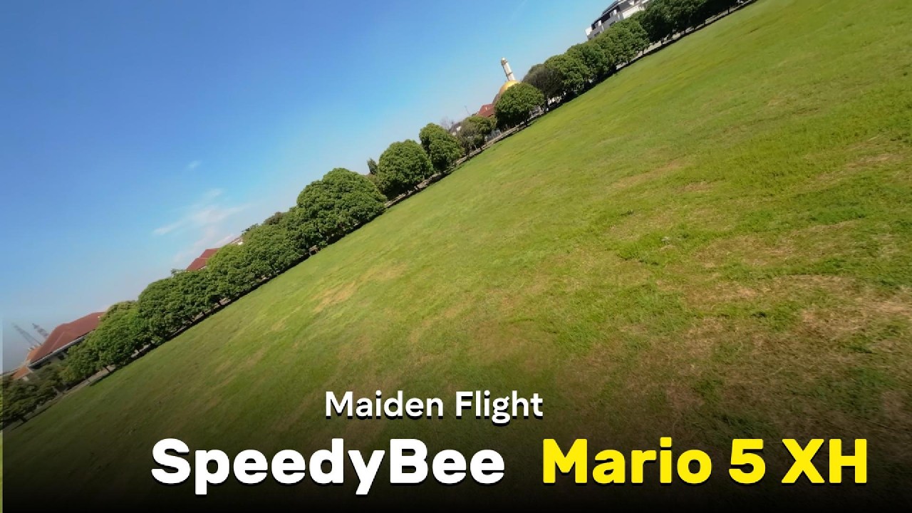 SpeedyBee Mario 5XH Test Terbang Setelah di Rakit dan Tuning | Lapangan Batununggal Bandung