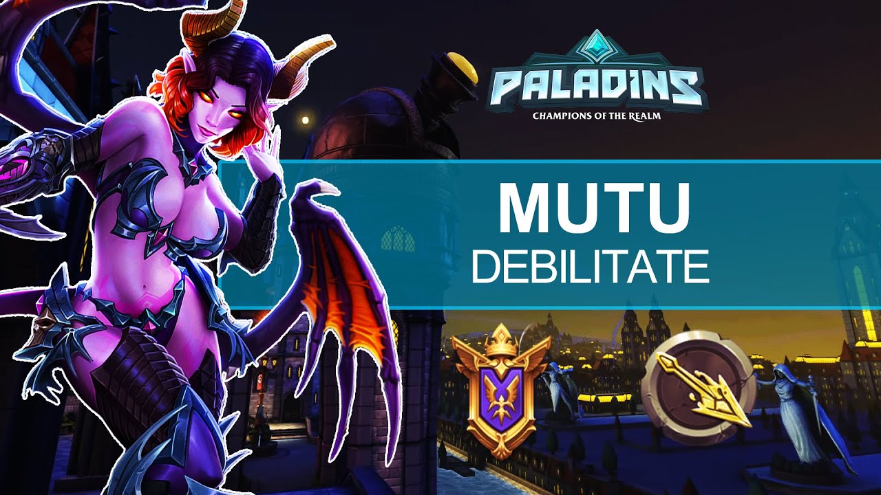 Mutu Skye Paladins Pro Competitive l GRANDMASTER l DEBILITATE l PALADINS GAMEPLAY