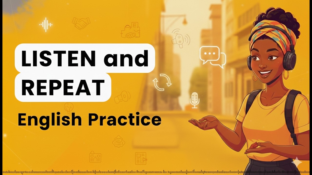 Episode 15/100 | English Listening and Speaking Practice | Listen and Repeat | Improve Speaking Fast