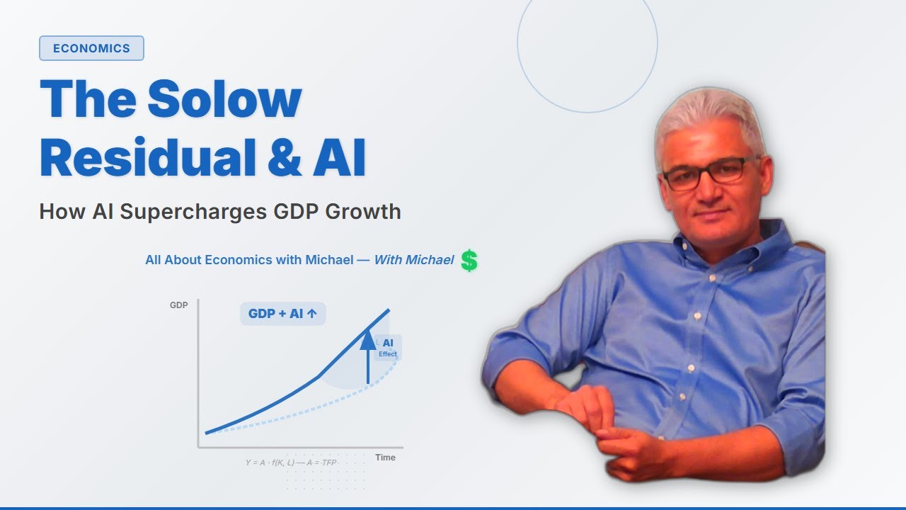 The Solow Residual: How AI Supercharges GDP Growth