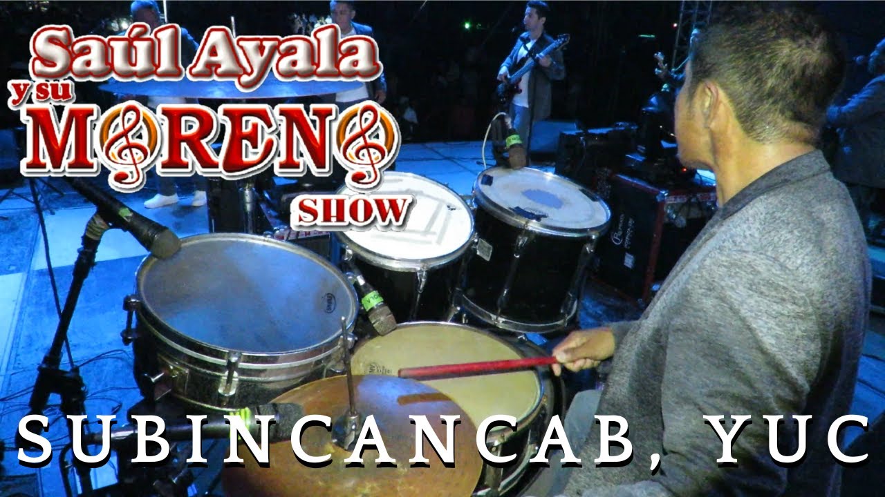 🎵MORENO SHOW🎷 En Vivo 2022 Subincancab Yuc💥 Exitos🎺 lo Mas Nuevo🎸 Cumbias del Sureste🎶 Saul Ayala