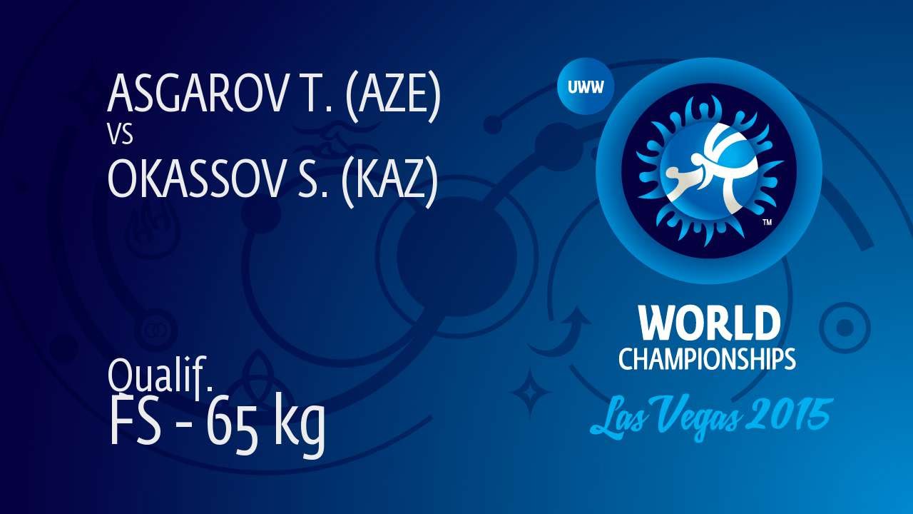 Qual. FS - 65 kg: T. ASGAROV (AZE) df. S. OKASSOV (KAZ), 7-2