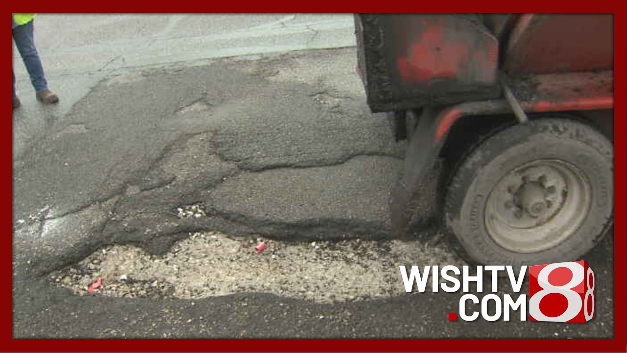 Indianapolis residents frustrated with potholes as DPW ramps up repairs